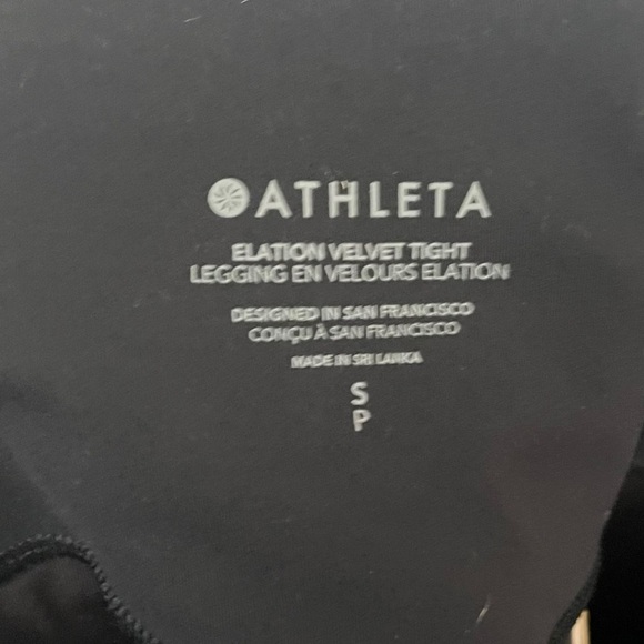 Athleta Elation Velvet Tight - Picture 8 of 11